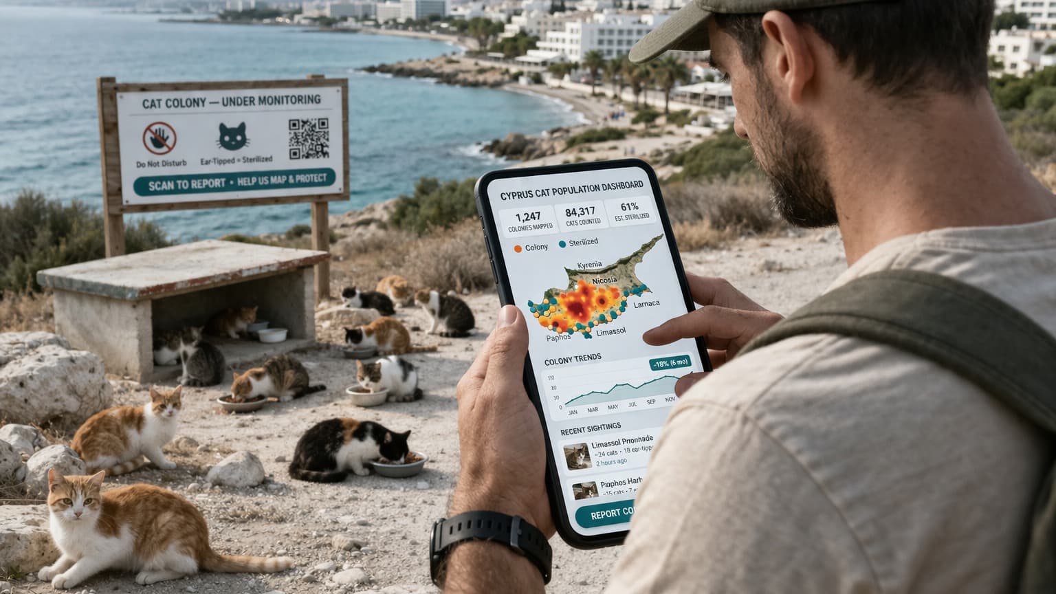 A Million Cats and No Map: Why Cyprus Needs a Real-Time Feline Population Dashboard
